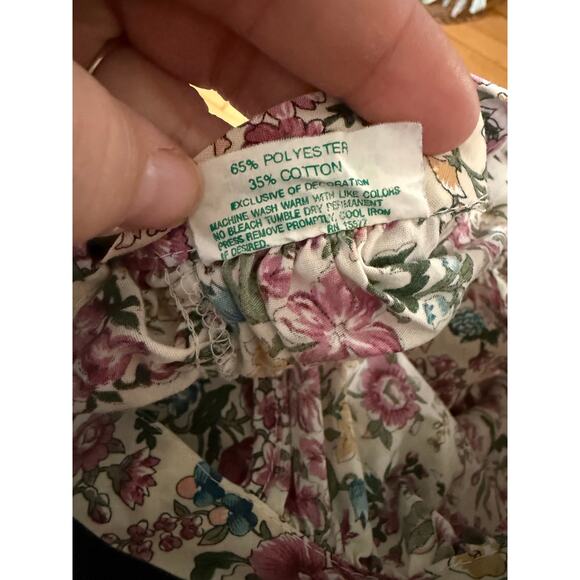 Vintage Tiny Tots two piece floral infant outfit - Picture 8 of 9